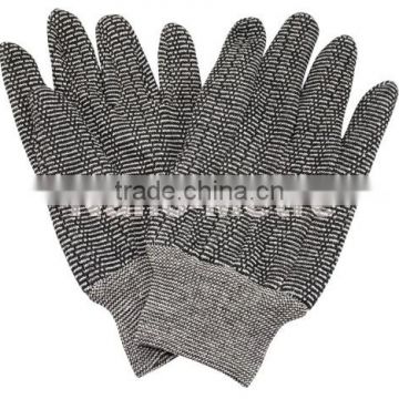 NMSAFETY eco friendly zebra jersey safety hand gloves