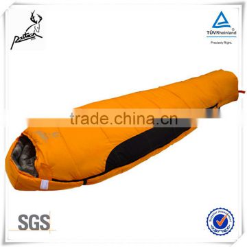 Foldable Hollow Cotton Mummy Sleeping Bag for Camping on Sale