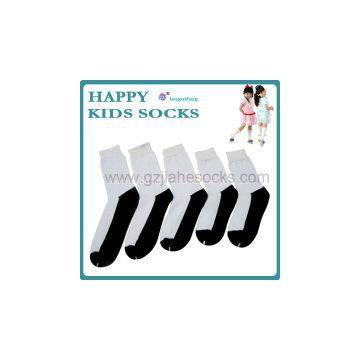 custom cotton school student socks