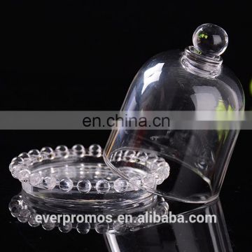 Wholesale High Quality Decoration Round Glass Dome Small Glass Beads Base
