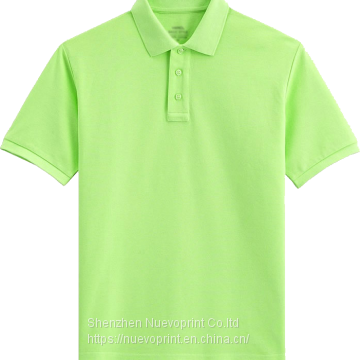 Popular wholesale Polo Blank t shirts  V neck t shirts