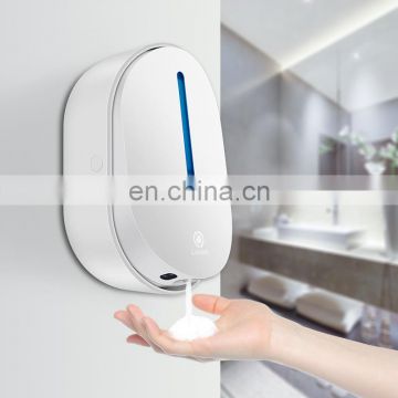 Touchless foam shampoo soap bottle dispenser