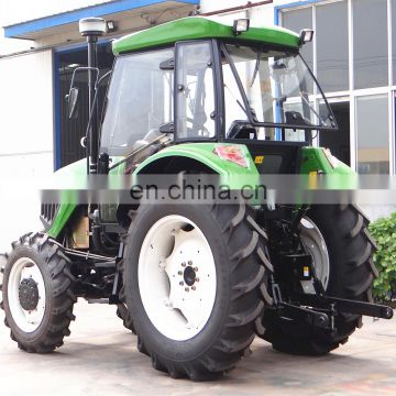 4x4 wheel drive 110hp farm heavy Tractor front end loader with CE certificate