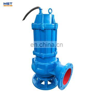 Electric motor submersible sewage vacuum pumps