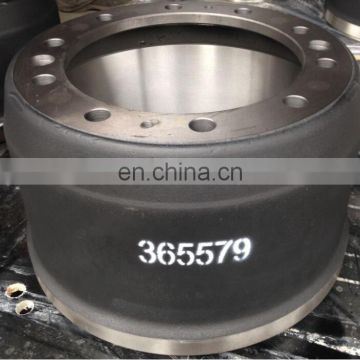 365579 brake drums used for heavy trucks
