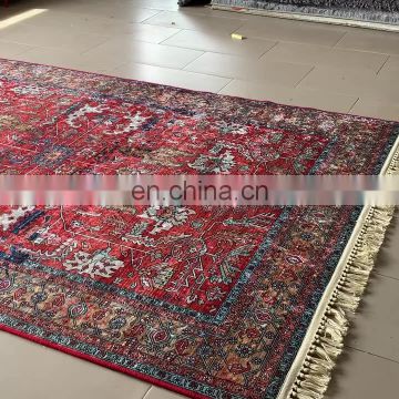3d Decorative Mosque Printed Heat Transfer Carpet Royal Hotel Muslim Prayer Mat