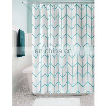 High quality waterfall bath shower curtain for hotel