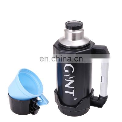 hiking travel sample portable beer modern camping double wall kettle beer gym sports  stainless steel water bottle