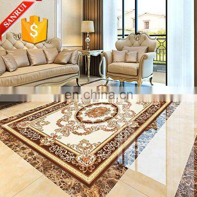 1200x1800mm polished golden porcelain floor carpet tiles