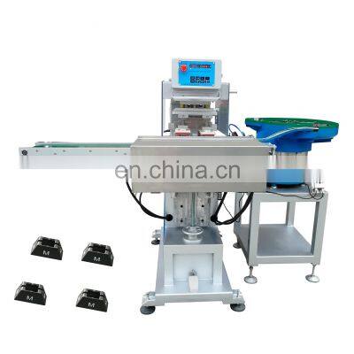 OEM Walmat U-shape automatic 1color U-shape hanger sizer silicone ink cup pad printer printing machine