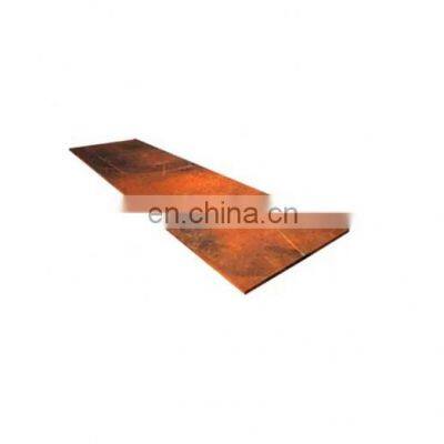 corten steel plate price B480 SPA-H Hot rolled corten steel m2 price mill finish