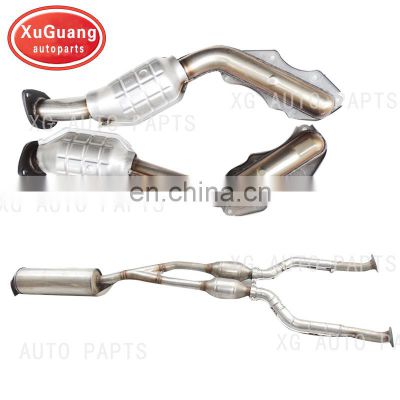 XUGUANG  full set exhaust product convertor exhaust manifold three way catalytic converter for Toyota Crown Reiz 2500cc