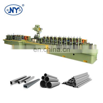 Nanyang long service life erw steel tube production mill line pipe making manufacturing machine