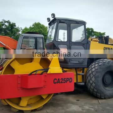 Dynapac CA25PD on sale cheap price,used Dynapac road roller 12T with foot,also Dynapac CA251D CA30D CA30PD