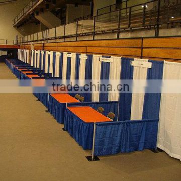 Portable pipe and drape stands for sale, pipe and drape system for trade show