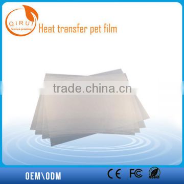 Pet transfer film for silk screen printing
