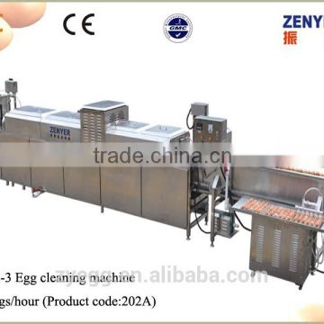 chicken house stainless steel egg cleaning equipment