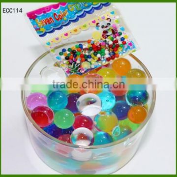 Home Decoration Jelly Crystal Soil Absorption Water Beads In Growing