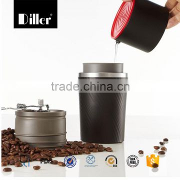 OEM LOGO Portable coffee maker with double wall stainless steel vacuum flask