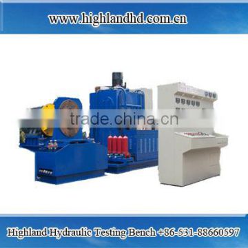 Comprehensive hydraulic test bench for pump and motors