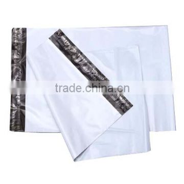 White/ Grey self adhensive strip co-extrution mail bag accept custom design and printing design