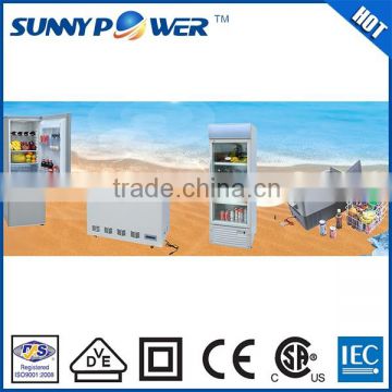 2016 Promotion personalized 12/24v shared solar refrigerator