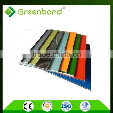 Greenbond plastic film aluminum panels aluminum composite panel