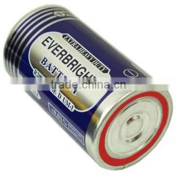 disposable dry cells toy/radio use d-type battery 1.5v R20