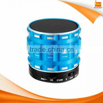 3W mini bluetooth wireless MP3 super bass portable speaker with FM