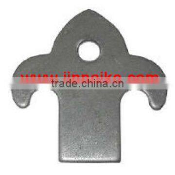 stainless steel pipe bracket tub Flower Weld Tab tit