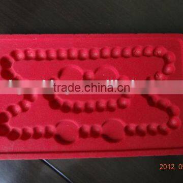 Flock blister tray for packaging,flock packaging