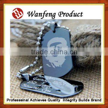 Comfortable customized stainless steel dog tags military dog tag made in china