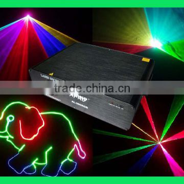 HOT!!!RGB full color animation laser light 600mW , disco light/DJ light