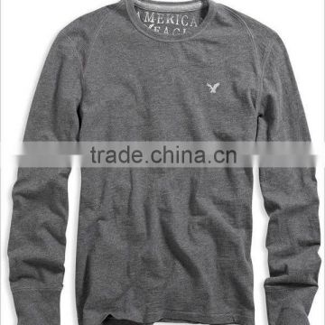 Mens Long Sleeve Bamboo T-shirts with Tagless Label