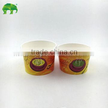 12oz soup paper cup with paper lid
