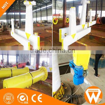 double track double girder electromagnetic overhead crane with carrier beam