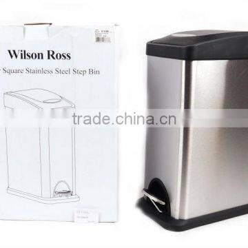 stainless step dustbin