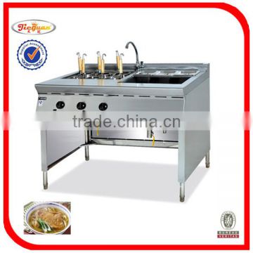 gas convection Commercial Pasta Cooker For Sale with bain marie GH-1176 0086-13632272289