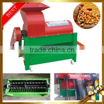 Factory price automatic soybean sorghum millet maize garin farming thresher mini corn husk remover for sale