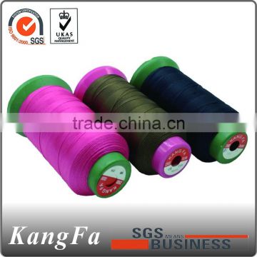 High Tenacity Green Color 210d Nylon Sewing Teabag Thread