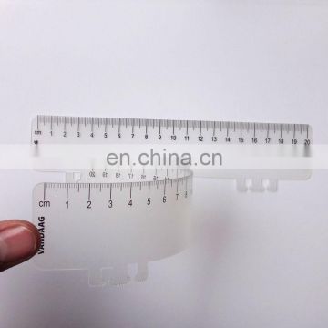 Factory price good quanlity printing pvc/pp flexible ruler /soft ruler for kinds promoton gift