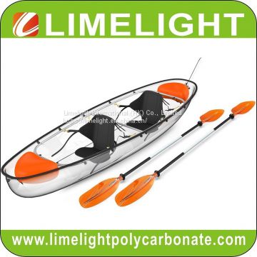clear kayak crystal kayak transparent kayak glass kayak polycarbonate kayak