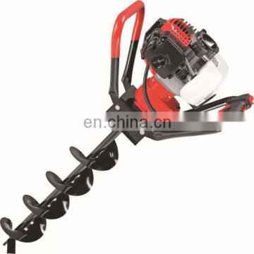 One person operated gas powered post hole digger/Earth auger