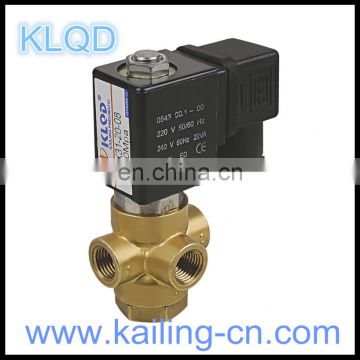 solenoid control valve /VX31/32/33 Series 3/2way Brass Solenoid Valve/ 3/2 way direct acting solenoid valve for 1.6MPa