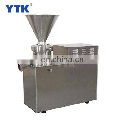 YTK-JMSC130 2020 new Food processing plant stainless steel vertical asphalt colloid mill for grains colloid mill