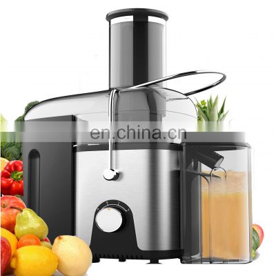 Detachable Stainless Steel 2 Speed Easy Clean Extractor Press Centrifugal Electric Fruit Juicer Blender