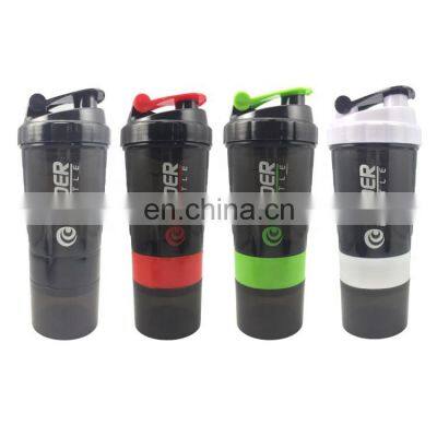 2020 Hot Selling Custom Plastic Protein Shaker Water bottle for Fitness Person