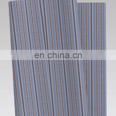 Popular Elegant Design Cotton Yarn Dyed Wrinkle Stripe Fabric for Blouses
