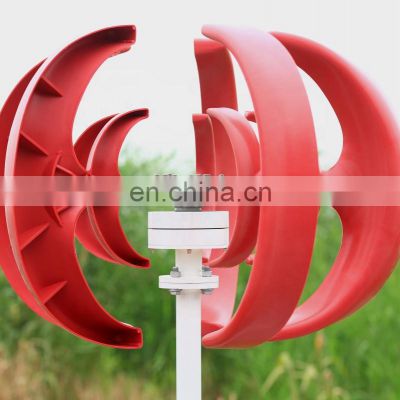 Small Red Lantern Wind Turbine 500w