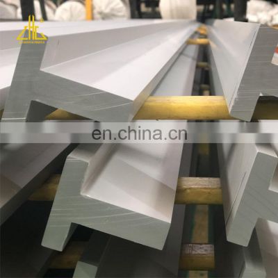 China Aluminum Manufacturer extrude Industrial Aluminium Extrusion L  U   T V Bar